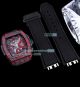 Swiss HUB4700 Hublot Replica Big Bang Watch Carbon - Red Carbon Bezel Black Band (5)_th.jpg